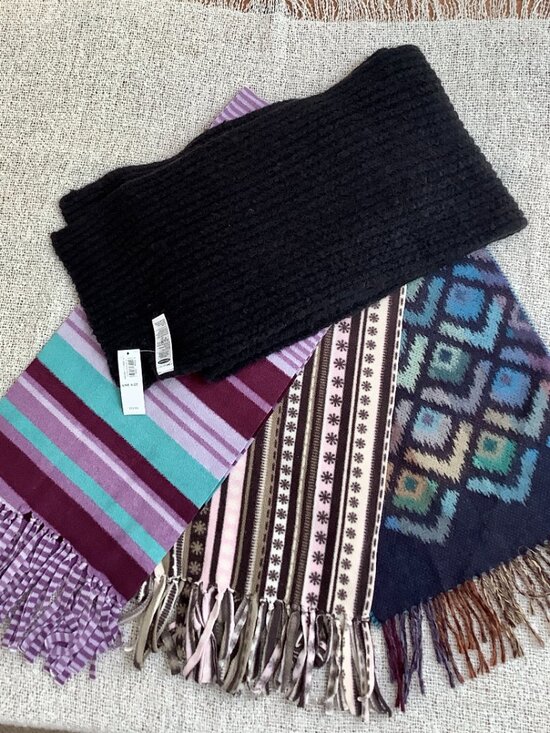 Old Navy, Coshmink, Unknown. Accessories - Collection of Neck Scarves Assorted Styles Cold Weather Good and  NWT Condition